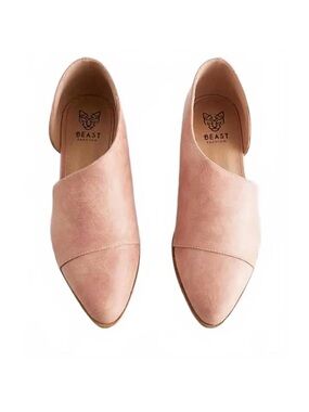 Beast Fashion Womens Carter Blush Booties Side Cut Out Ankle Boots